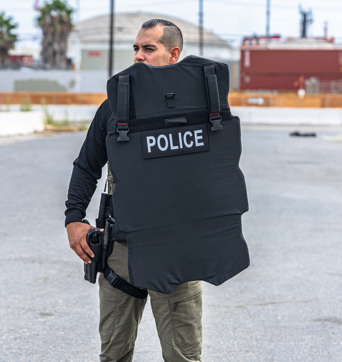 RapidShield Handheld Ballistic Shield - Level 3A Portable Protection