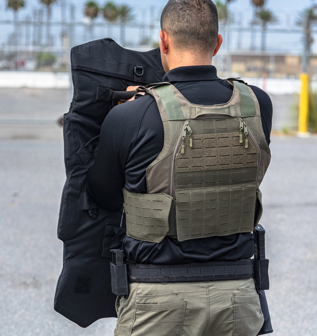 RapidShield Handheld Ballistic Shield - Level 3A Portable Protection