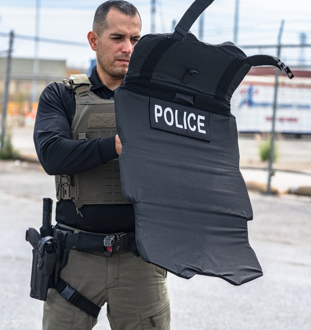 RapidShield Handheld Ballistic Shield - Level 3A Portable Protection