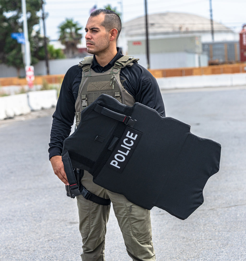 RapidShield Handheld Ballistic Shield - Level 3A Portable Protection