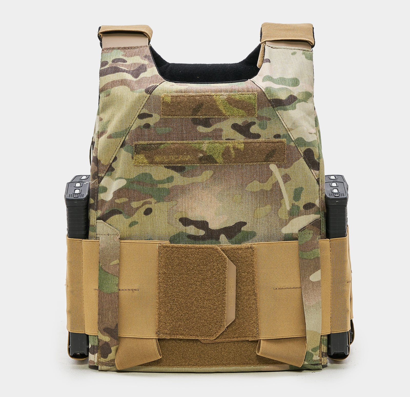 React Ultra 11x14 Minimalist Plate Carrier Camo — front view — Ace Link Armor