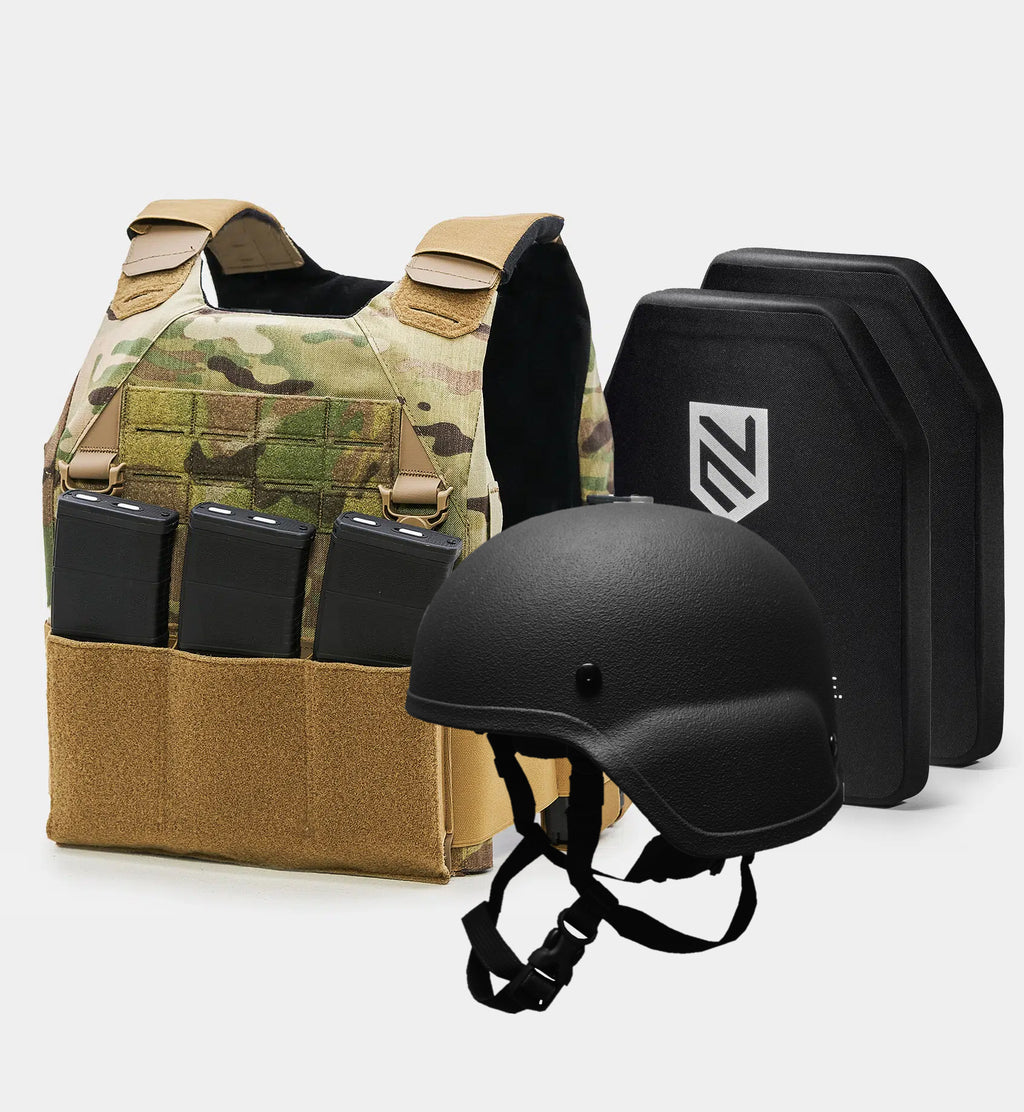 React Plate Carrier Level 4 Armor Plates