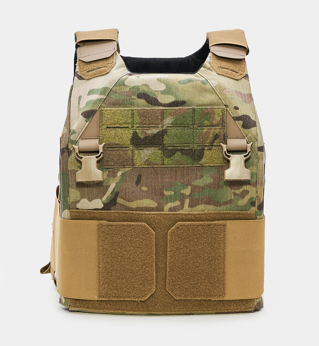 React Ultra 11x14" Minimalist Plate Carrier with Armor Plates Bundle