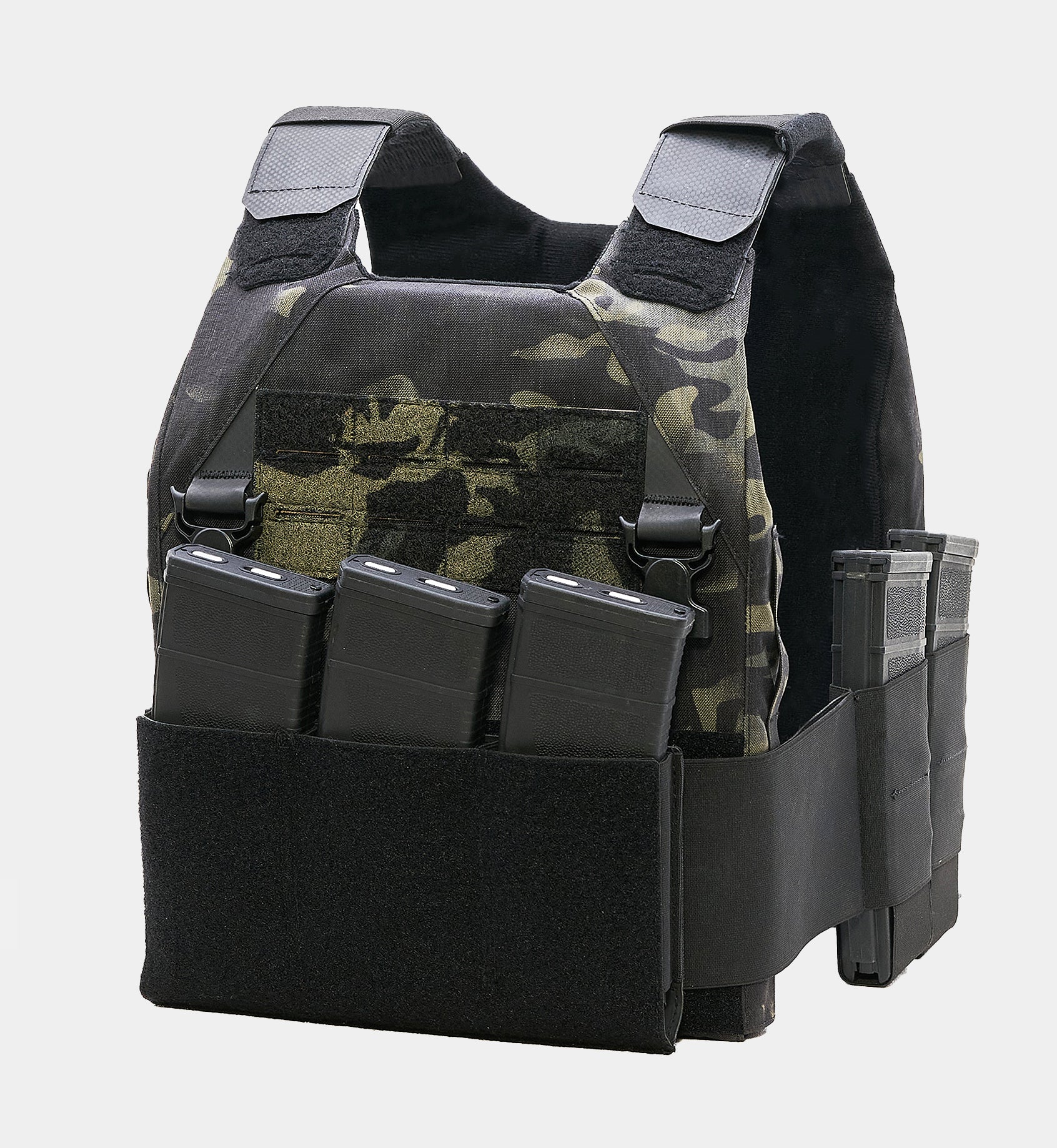 React Ultra 11x14" Minimalist Plate Carrier with Armor Plates Bundle