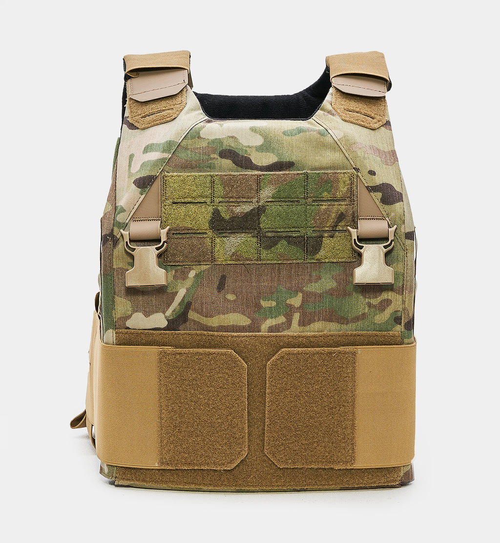 React Minimalist Plate Carrier with Armor Plates Bundle