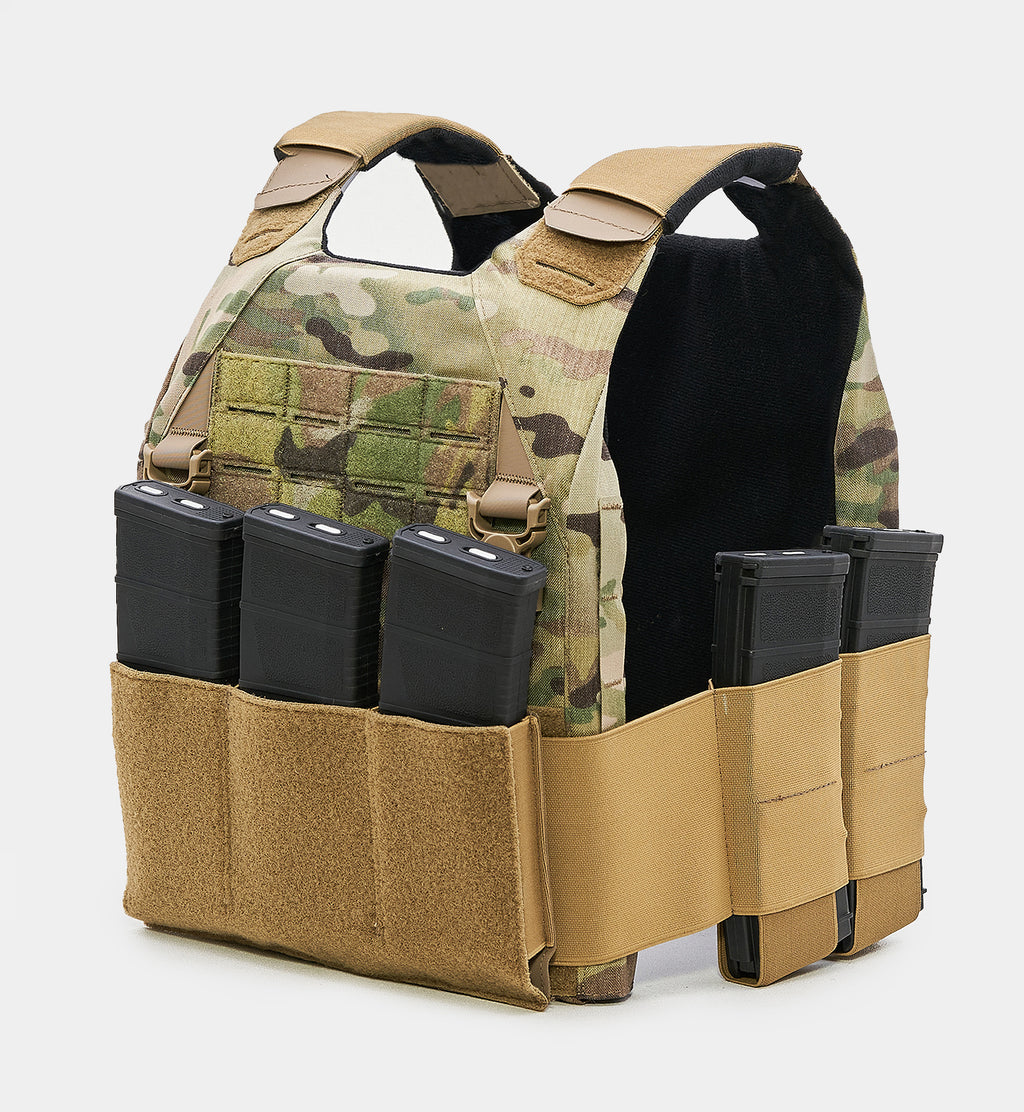 React Minimalist Plate Carrier with Armor Plates Bundle