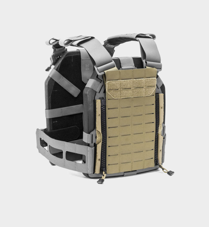 SKELETAC Back MOLLE Panel — front view — Ace Link Armor