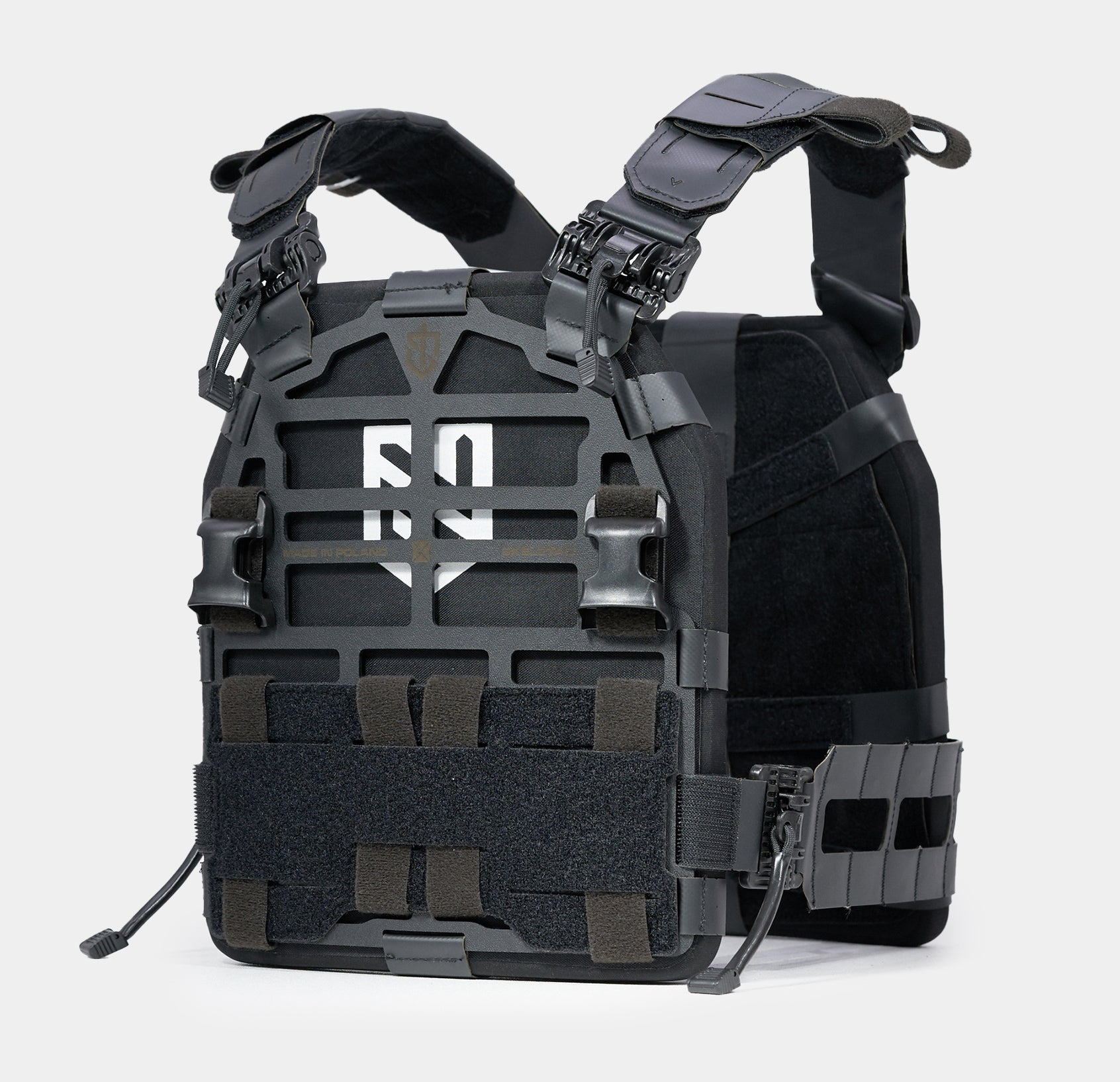 SKELETAC Modular Lightweight Plate Carrier with Armor Plates Bundle