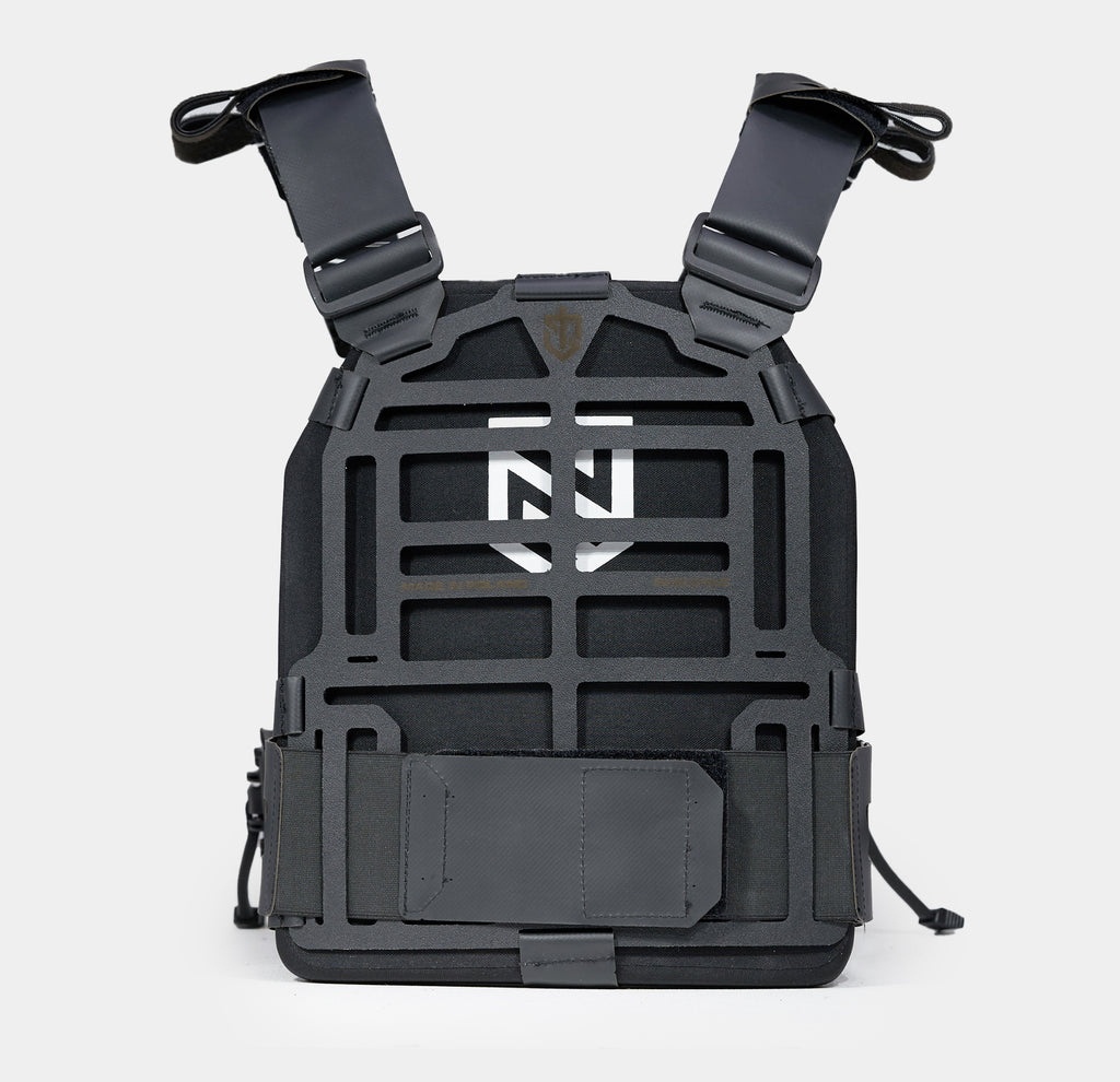 SKELETAC Modular Lightweight Plate Carrier — front view — Ace Link Armor