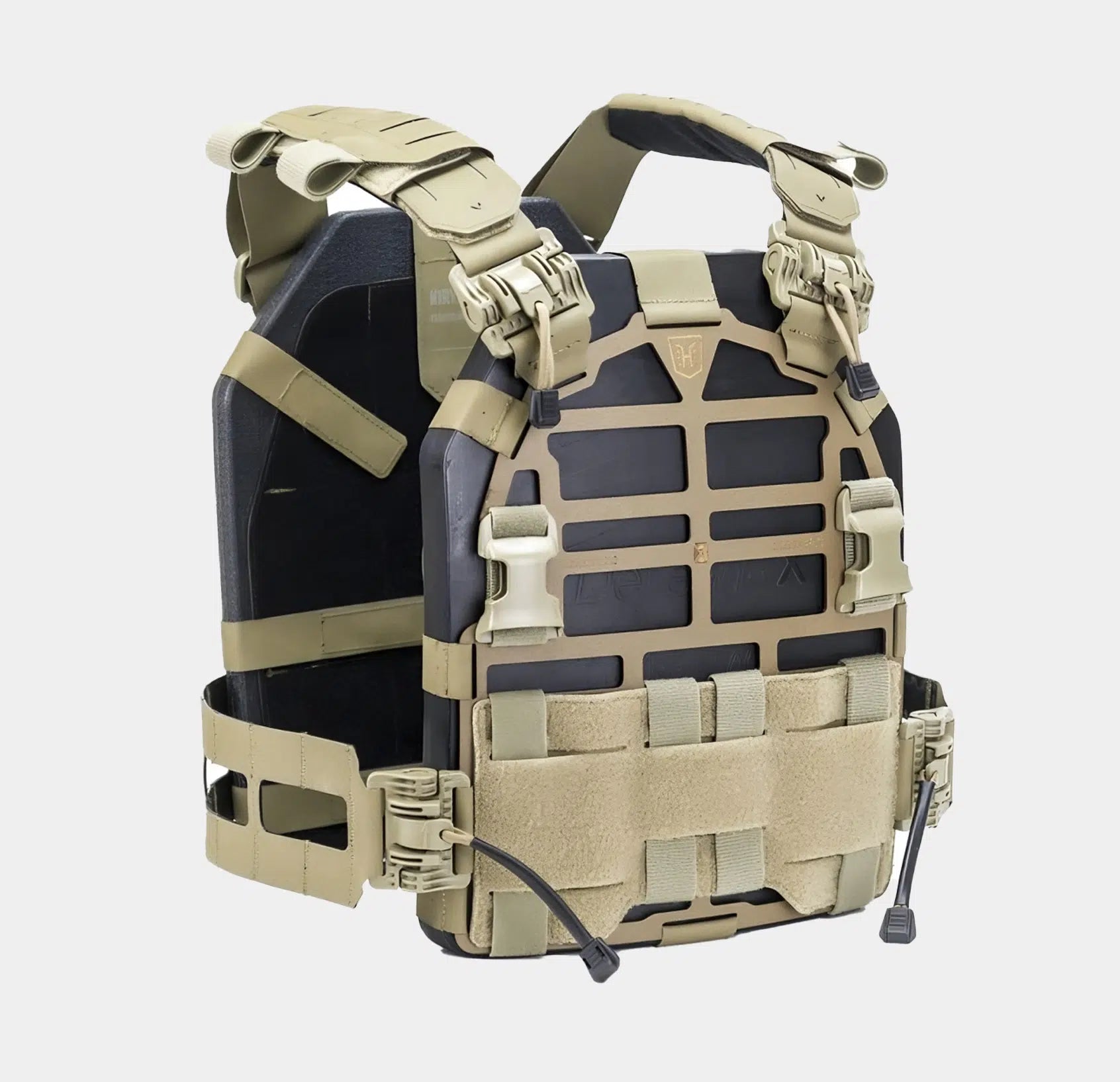 SKELETAC Modular Lightweight Plate Carrier — worn side view — Ace Link Armor