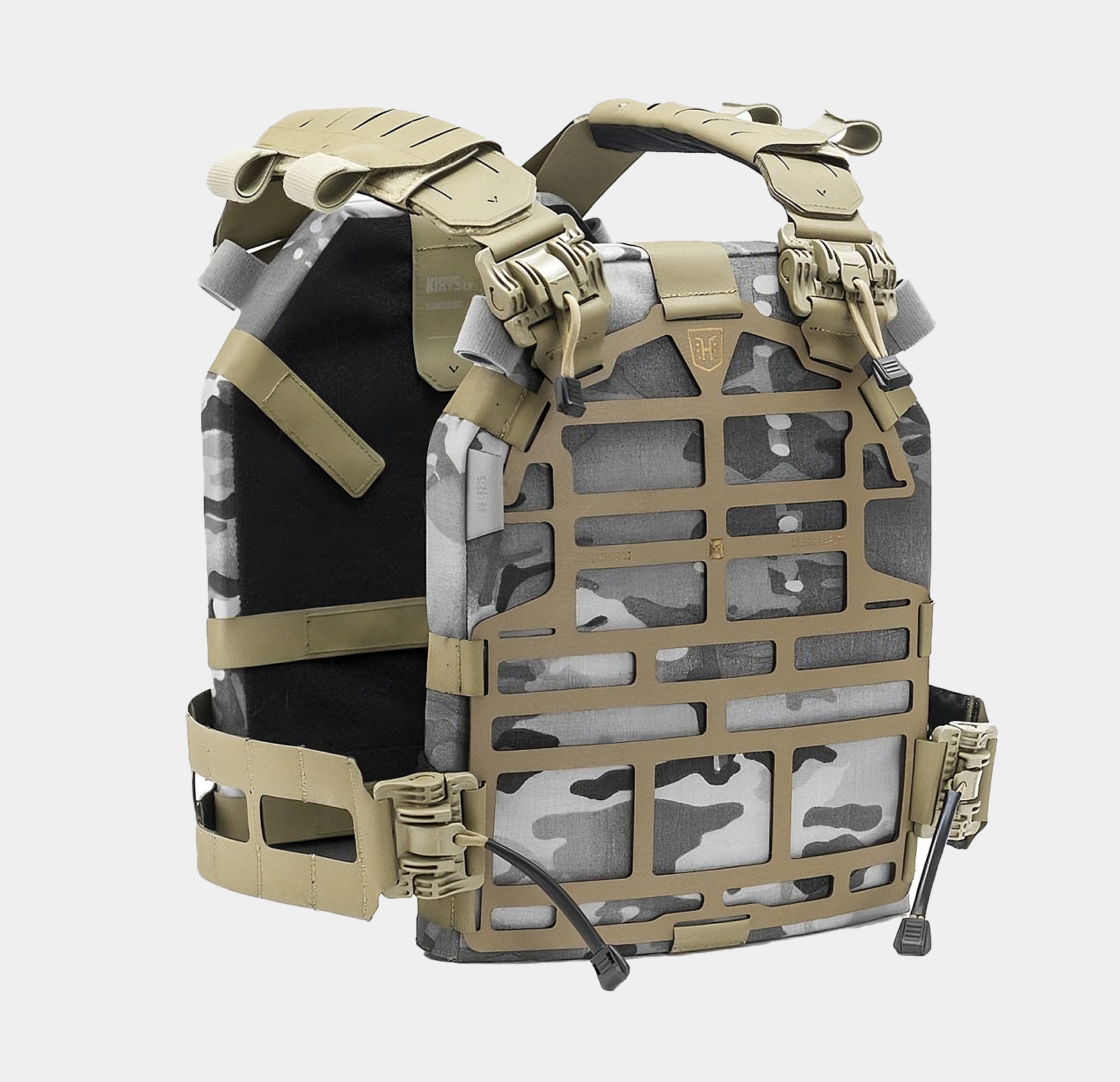 SKELETAC Modular Lightweight Plate Carrier with Armor Plates Bundle