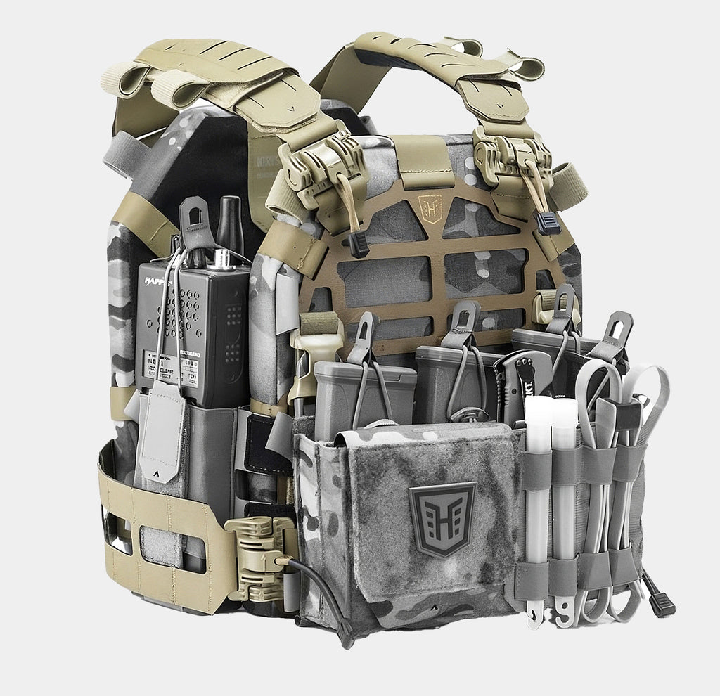 SKELETAC Modular Lightweight Plate Carrier — interior view — Ace Link Armor