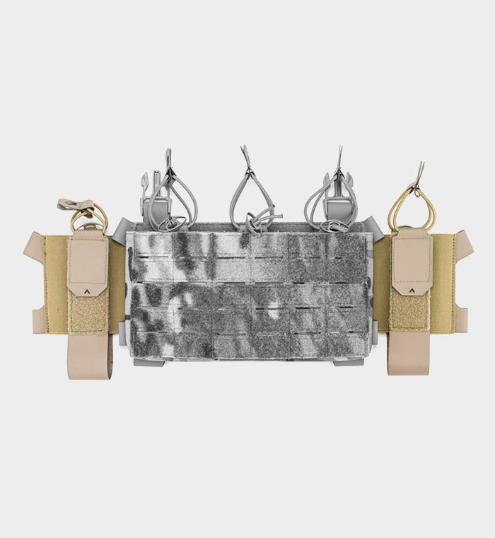 SKELETAC Side Extension Pouches — front view — Ace Link Armor