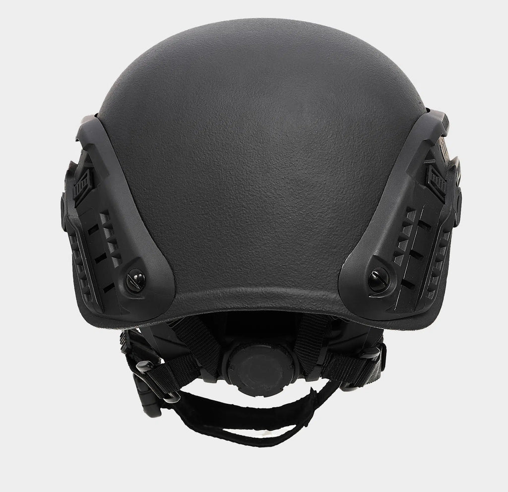 Special Mission High Cut Level 3A Ballistic Helmet Black — angled view — Ace Link Armor