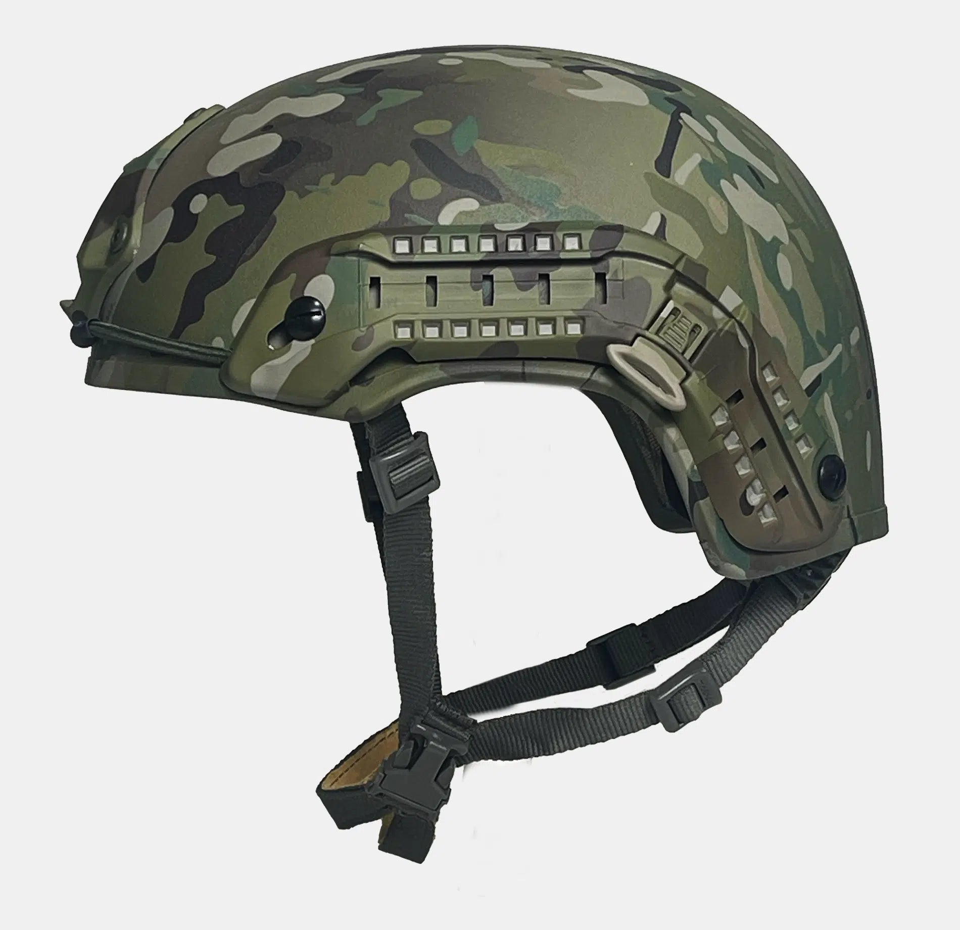 Special Mission Gen 2 High Cut Level 3A Ballistic Helmet Multicam — angled view — Ace Link Armor