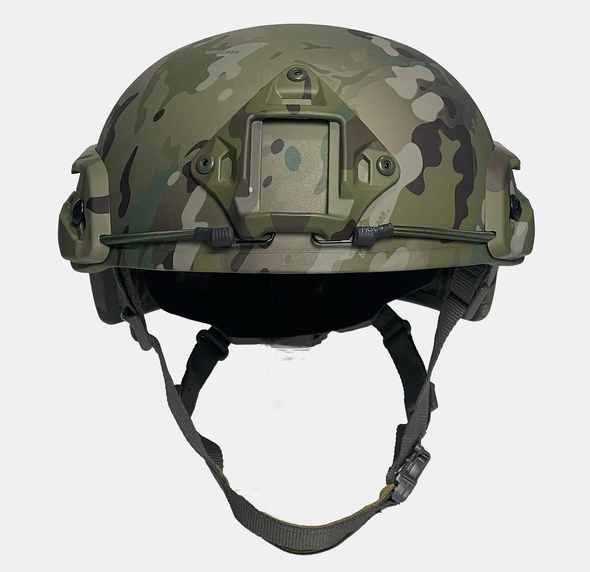 Special Mission Gen 2 High Cut Level 3A Ballistic Helmet Multicam — rear view — Ace Link Armor
