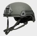 Special Mission High Cut Level 3A Ballistic Helmet OD Green — front view — Ace Link Armor