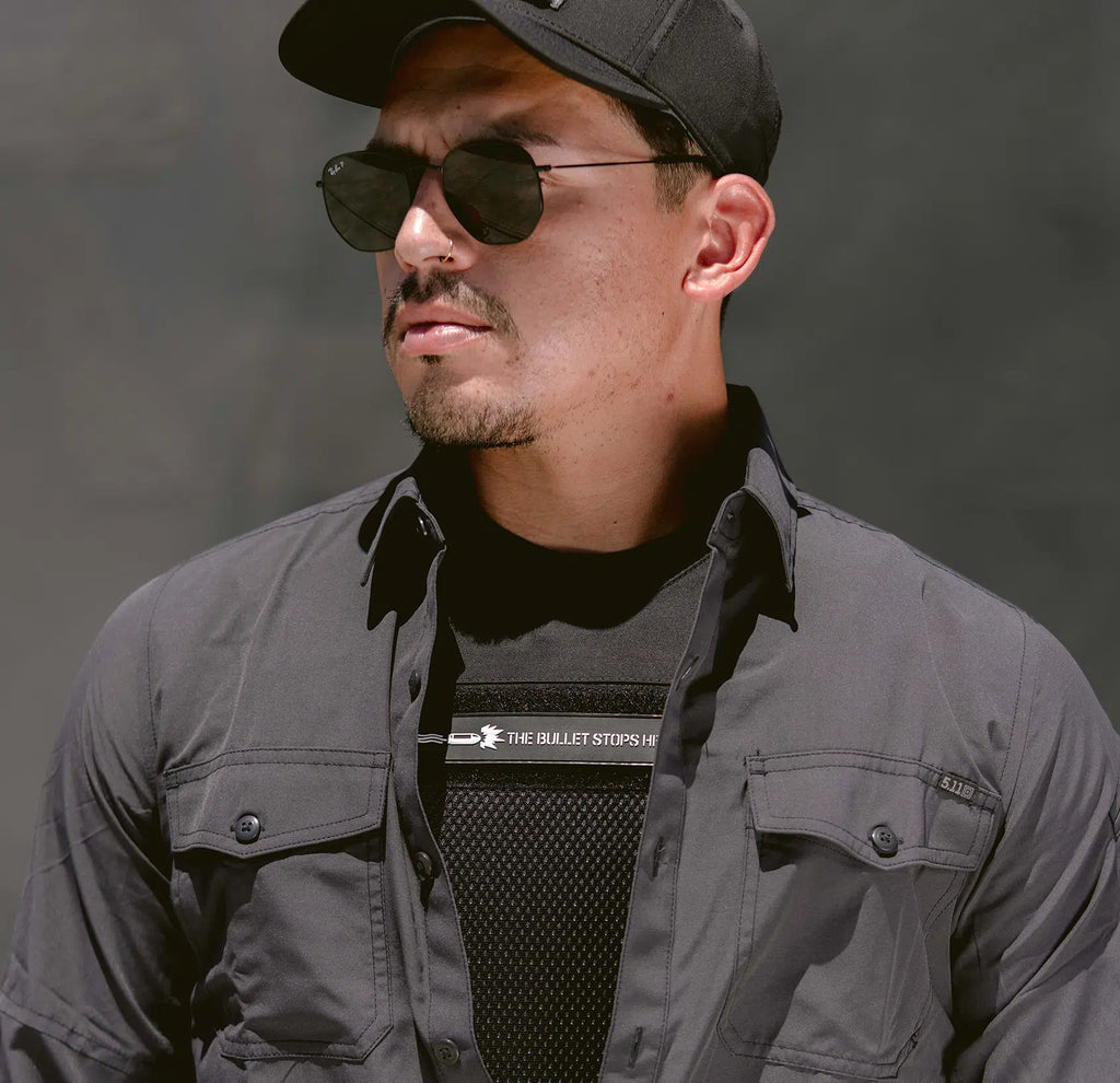 Spectre Vest adjustable straps — Level IIIA concealable body armor system — Ace Link Armor