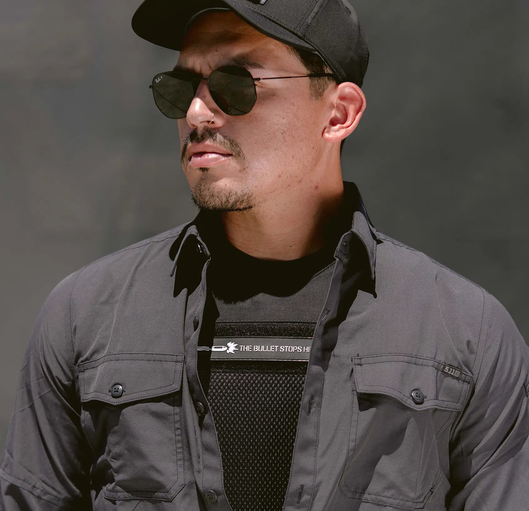 Spectre Vest adjustable straps — Level IIIA concealable body armor system — Ace Link Armor