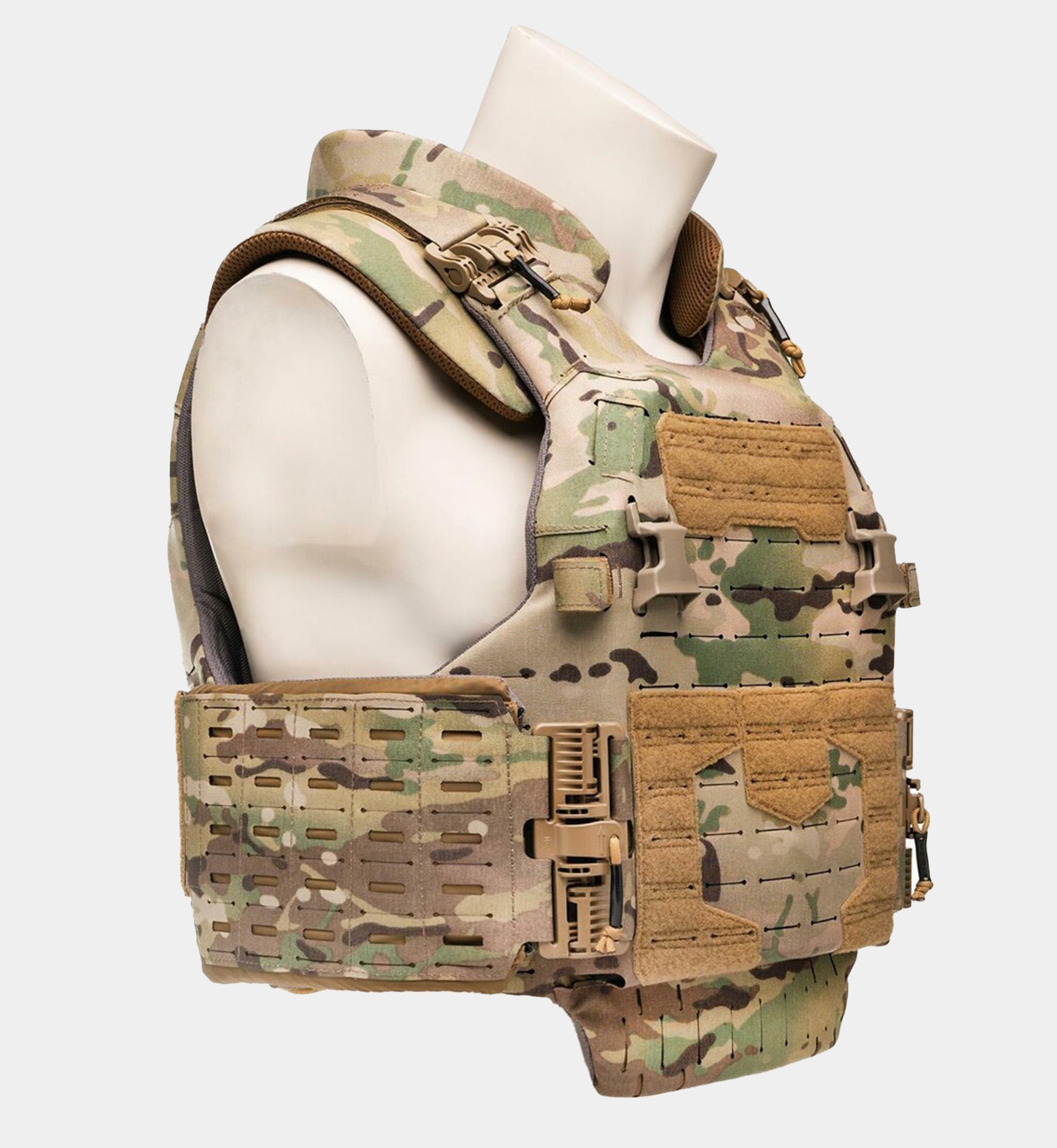 CIBV Cataphract Hybrid Vest Carrier — angled view — Ace Link Armor