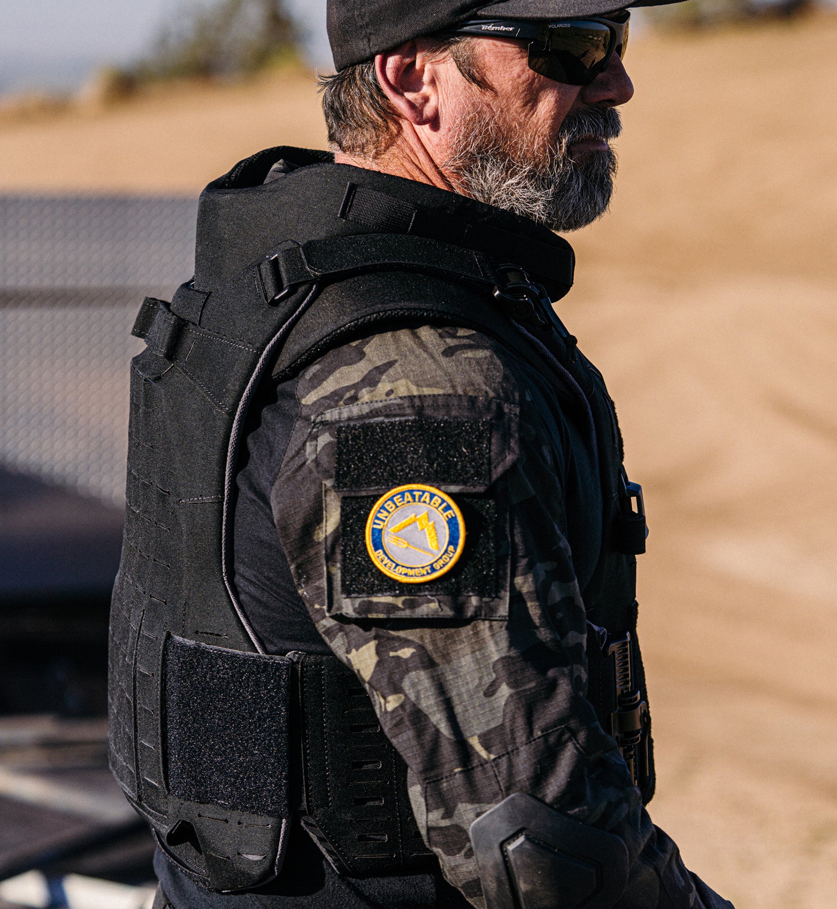 CIBV Cataphract Hybrid Vest Carrier — cummerbund detail — Ace Link Armor