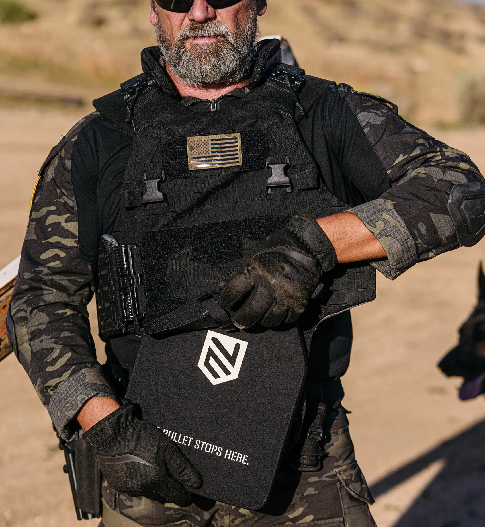 CIBV Cataphract Vest plate pocket detail — Level IIIA flexible armor with rifle plate capability — Ace Link Armor
