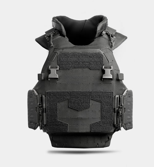 CIBV Cataphract Hybrid Vest Carrier — worn front view — Ace Link Armor