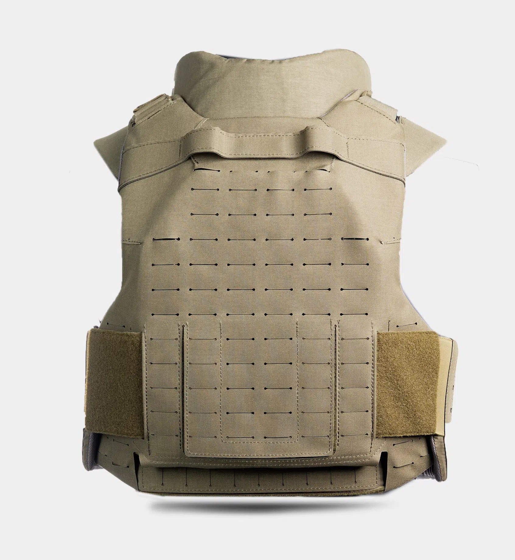 CIBV Cataphract Vest in coyote tan — Level IIIA hybrid tactical soft armor plate carrier — Ace Link Armor