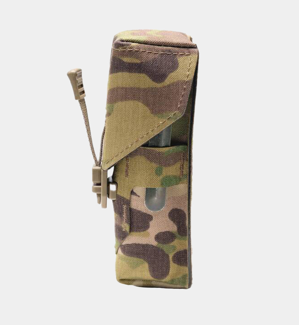 Flashbang Flashlight Pouch FULL FLAP QR — side view — Ace Link Armor