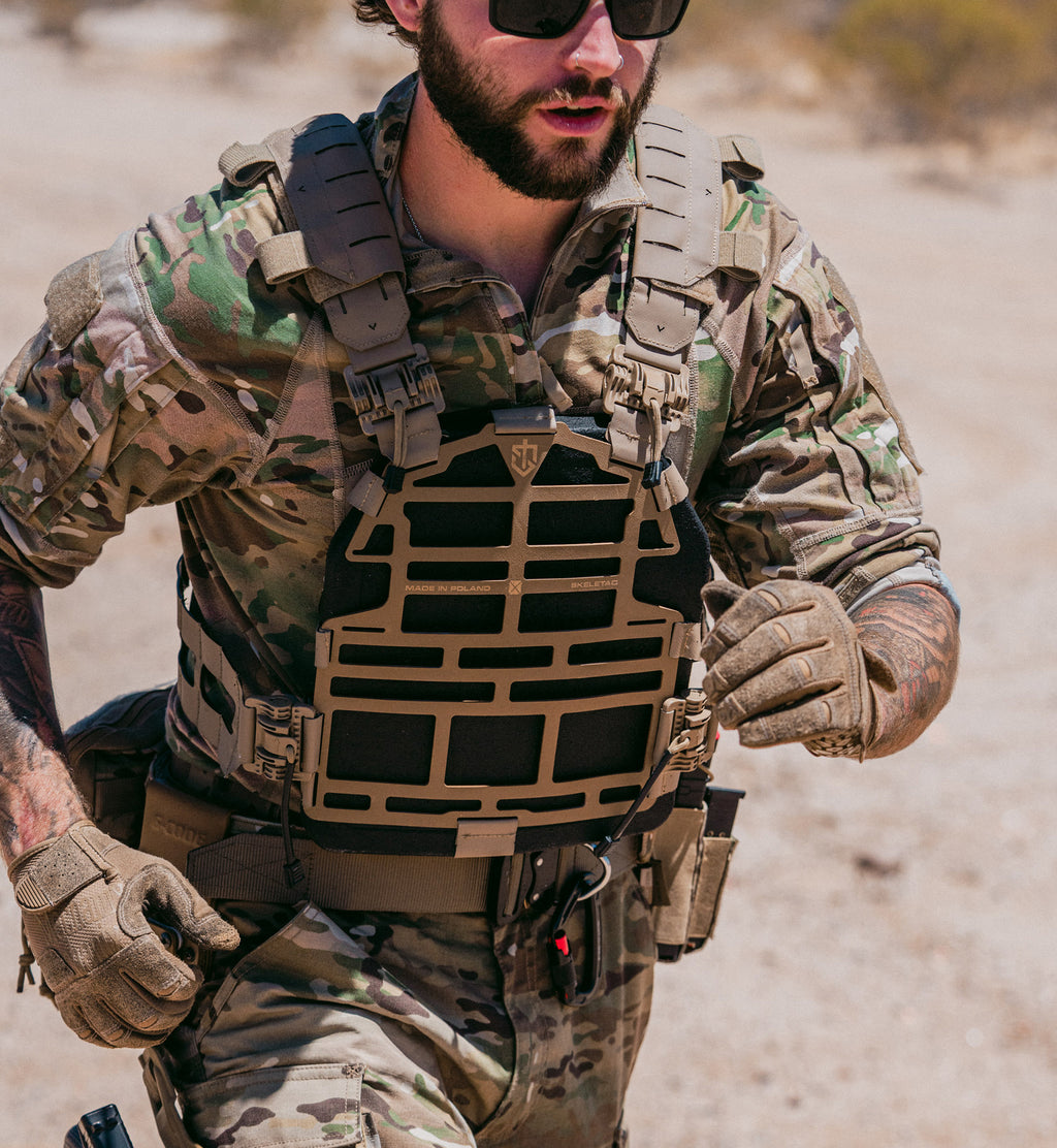 Weighted Training Plate for Plate Carrier — rear view — Ace Link Armor