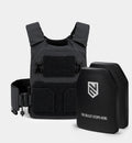 Warfighter Plate Carrier with Armor Plates Bundle — carrier and two 10x12 rifle plates — Ace Link Armor
